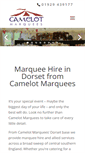 Mobile Screenshot of camelotmarquees.com